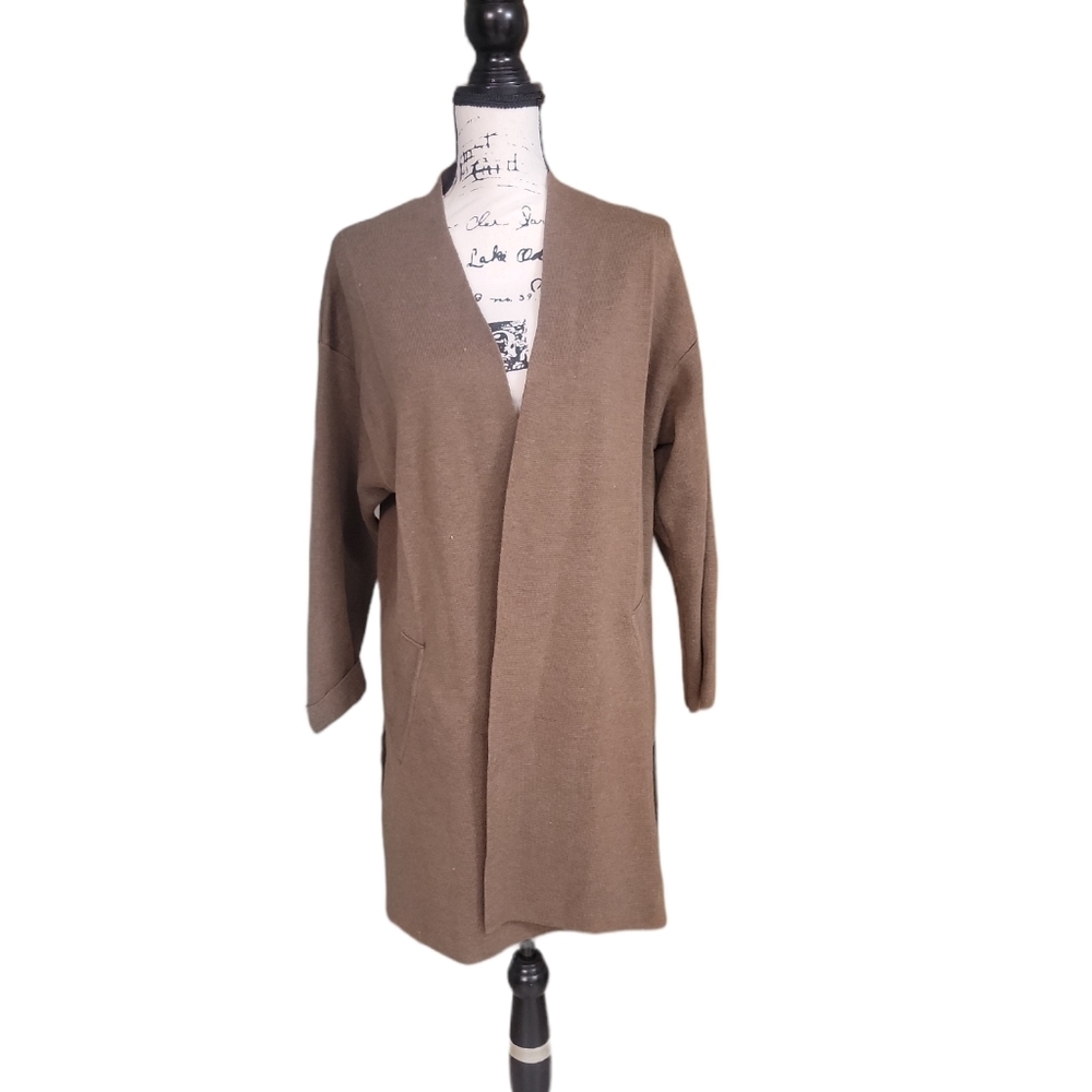 Raffinalla Wool Blend‎ Cozy Causal Sweater Cardigan Size Large